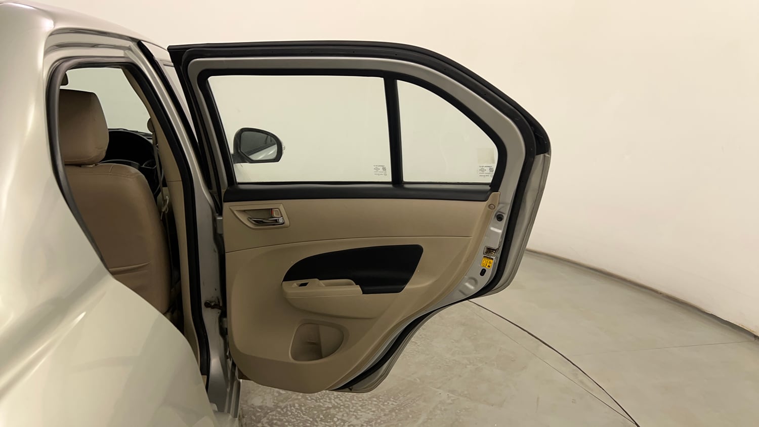 Used 2013 Maruti Suzuki Swift Dzire Automatic Petrol Automatic interior RIGHT REAR DOOR OPEN VIEW
