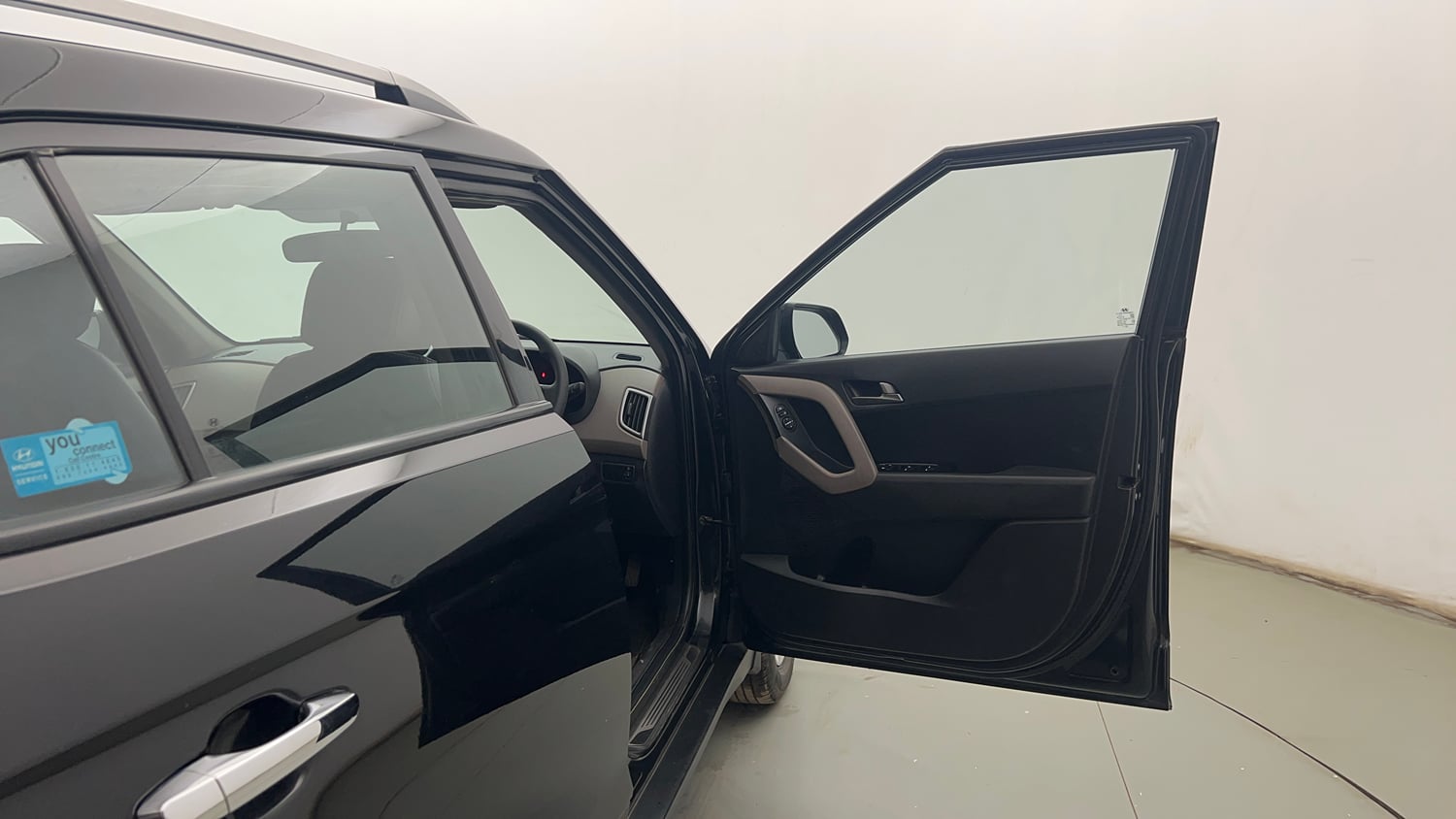 Used 2017 Hyundai Creta SX Plus 1.6  Petrol Petrol Manual interior RIGHT FRONT DOOR OPEN VIEW