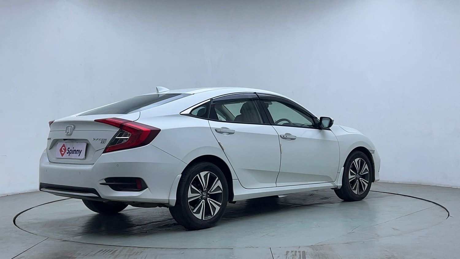 Used 2019 Honda Civic ZX CVT Petrol Petrol Automatic exterior RIGHT REAR CORNER VIEW