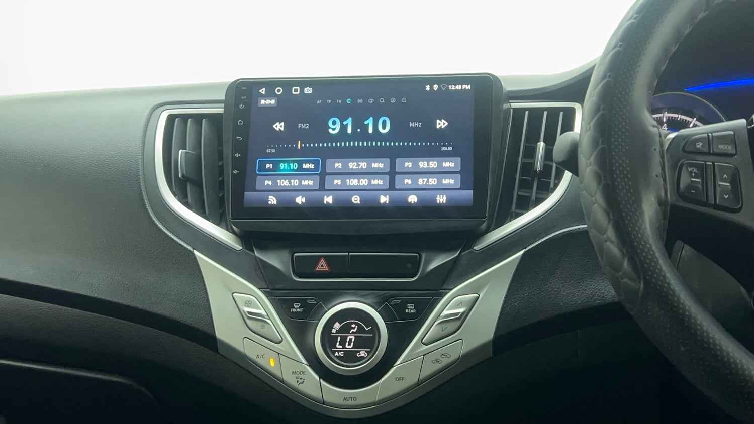 Used 2018 Maruti Suzuki Baleno Delta 1.2 Petrol Manual top_features Integrated (in-dash) music system
