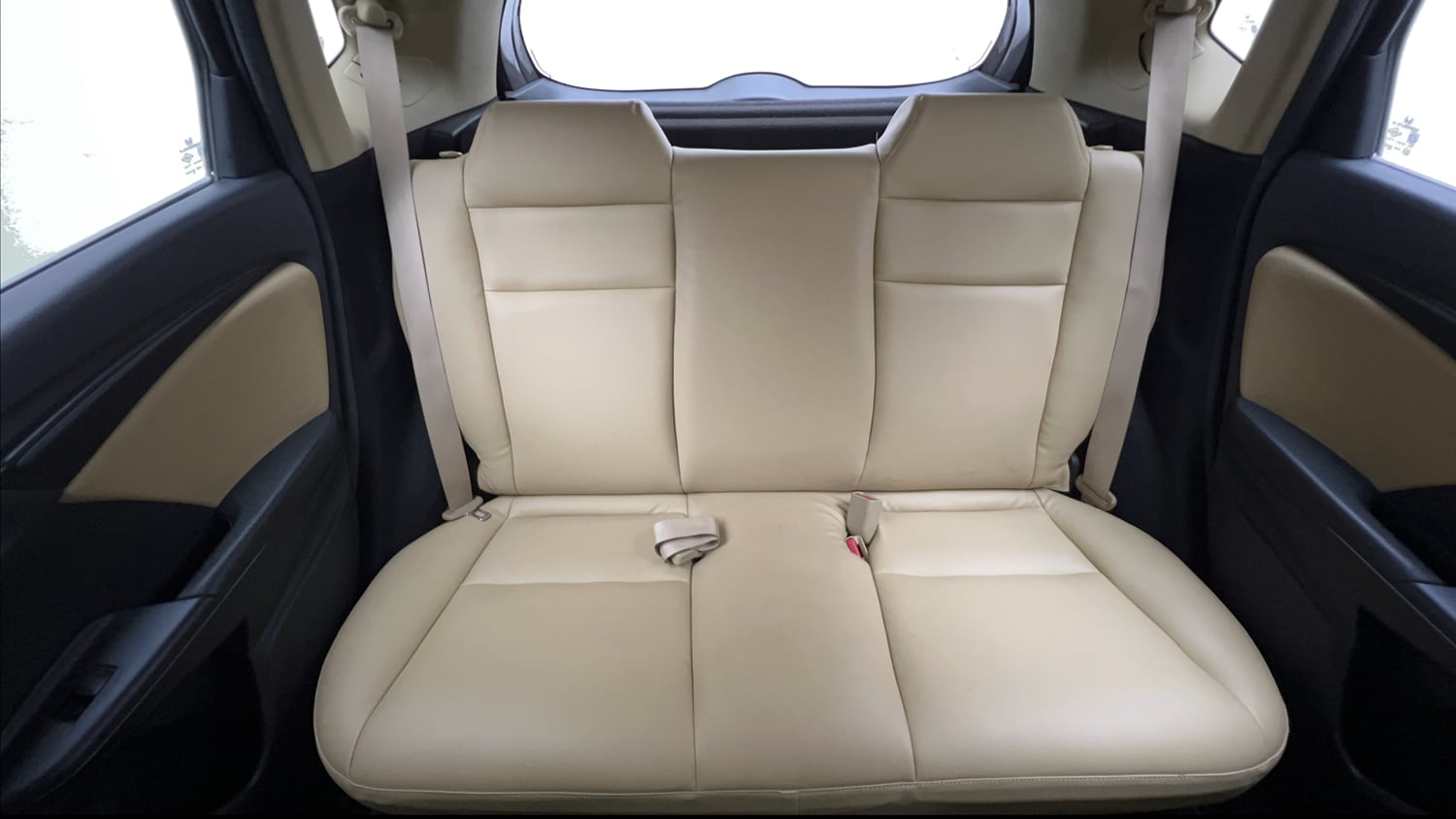 Used 2015 Honda Jazz S MT Petrol Manual interior REAR SEAT CONDITION VIEW