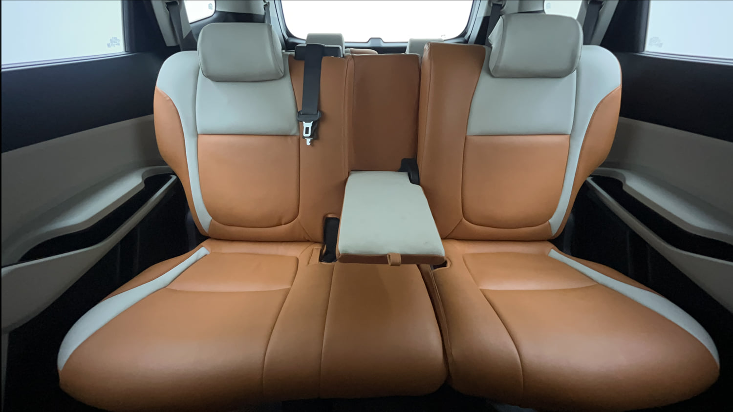 Used 2025 Kia Carens Clavis HTK 1.5 Petrol MT Petrol Manual interior REAR SEAT CONDITION VIEW