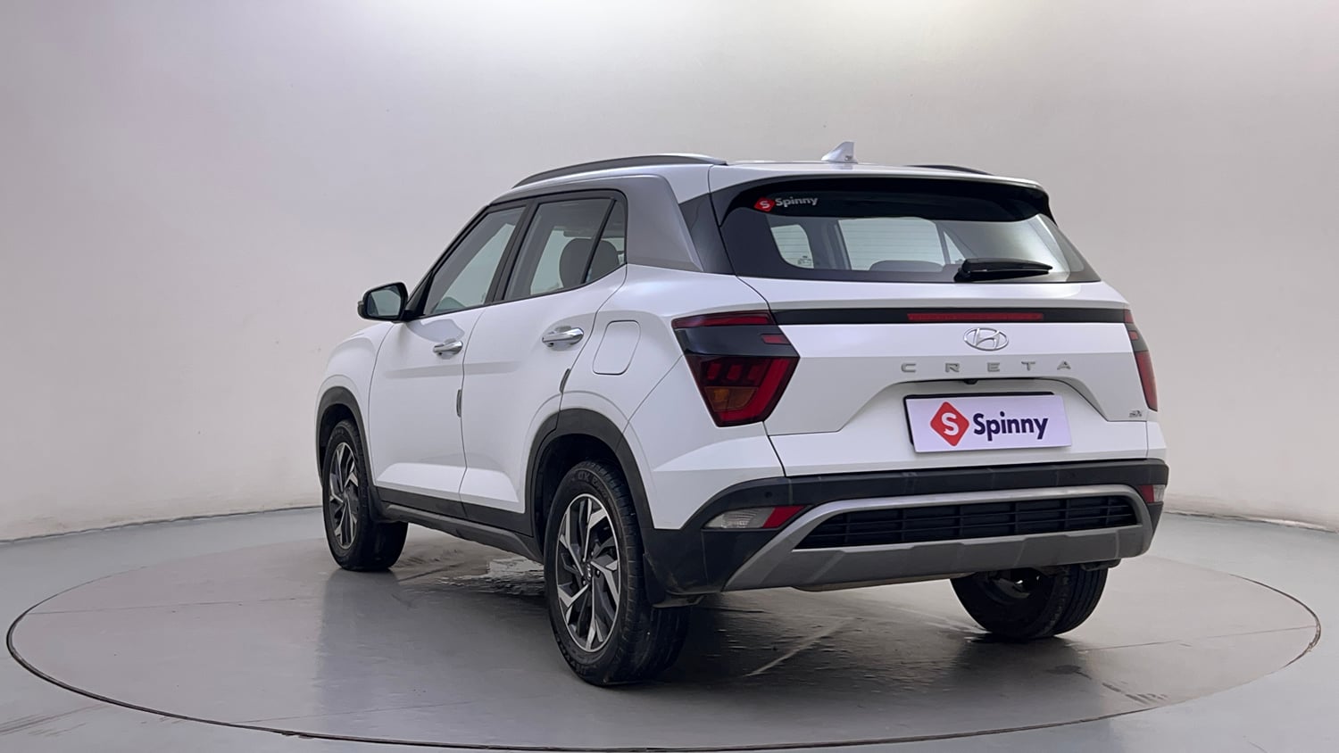 Used 2023 Hyundai Creta SX 1.5 Petrol Petrol Manual exterior LEFT REAR CORNER VIEW