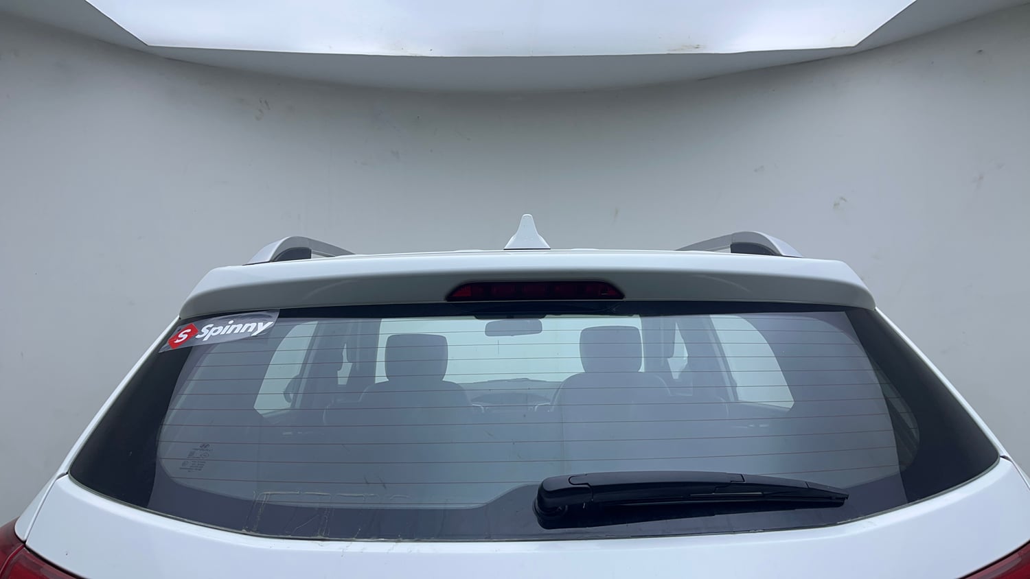 Used 2017 Hyundai Creta SX 1.6 CRDI (O) Diesel Manual exterior BACK WINDSHIELD VIEW