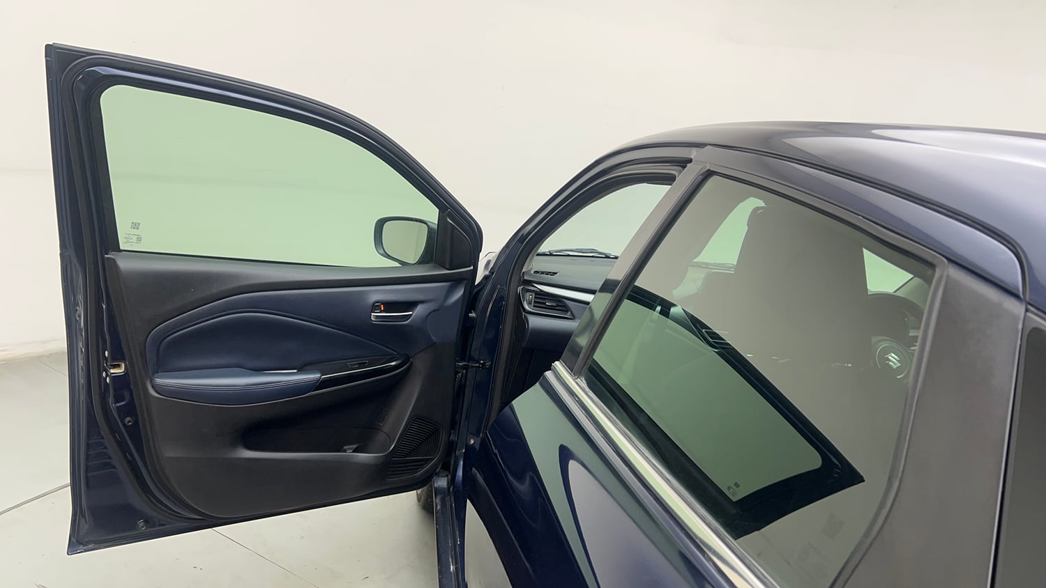 Used 2022 Maruti Suzuki Baleno Alpha AGS Petrol Automatic interior LEFT FRONT DOOR OPEN VIEW