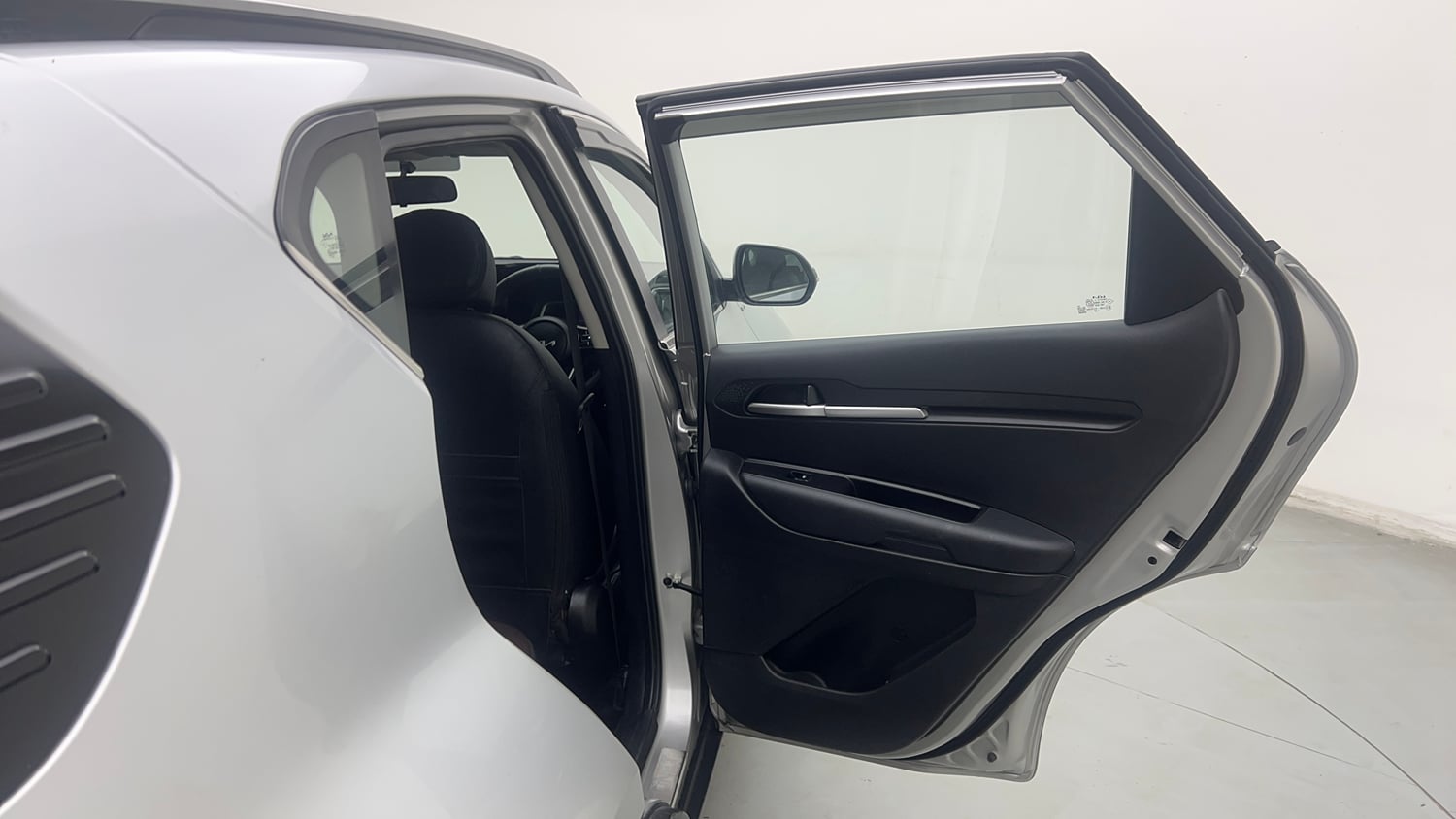 Used 2024 Kia Sonet HTK Plus 1.2 Petrol+Cng (outside fitted) Cng Manual interior RIGHT REAR DOOR OPEN VIEW