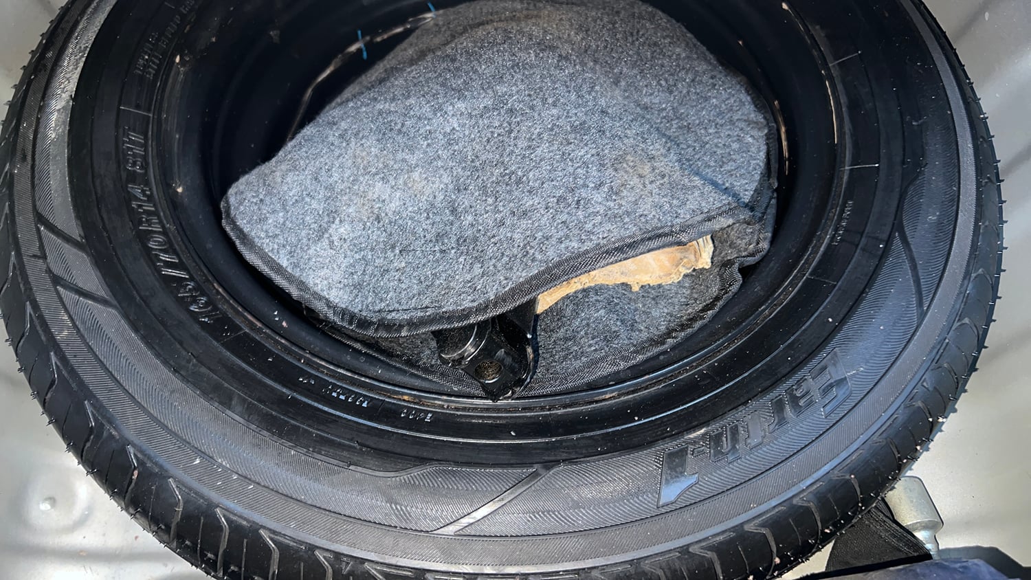 Used 2021 Hyundai Grand i10 Nios Sportz 1.2 Kappa VTVT CNG Cng Manual tyres SPARE TYRE VIEW