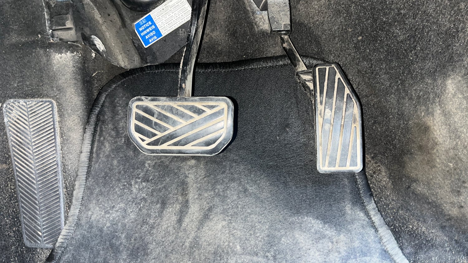 Used 2018 Maruti Suzuki Baleno Alpha 1.2 AT Petrol Automatic interior PEDALS VIEW