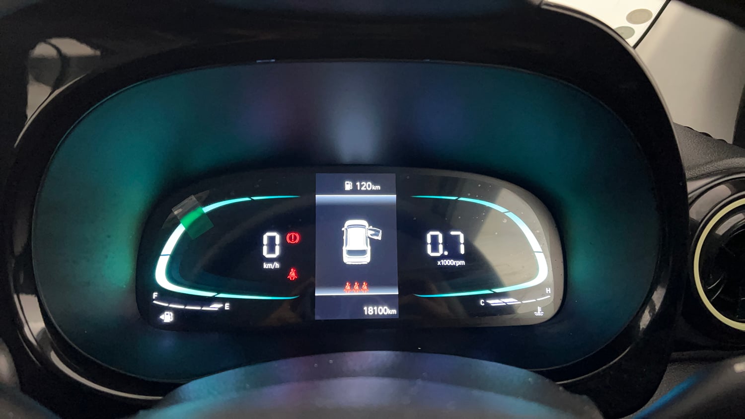 Used 2024 Hyundai Exter S 1.2 MT Petrol Manual interior CLUSTERMETER VIEW