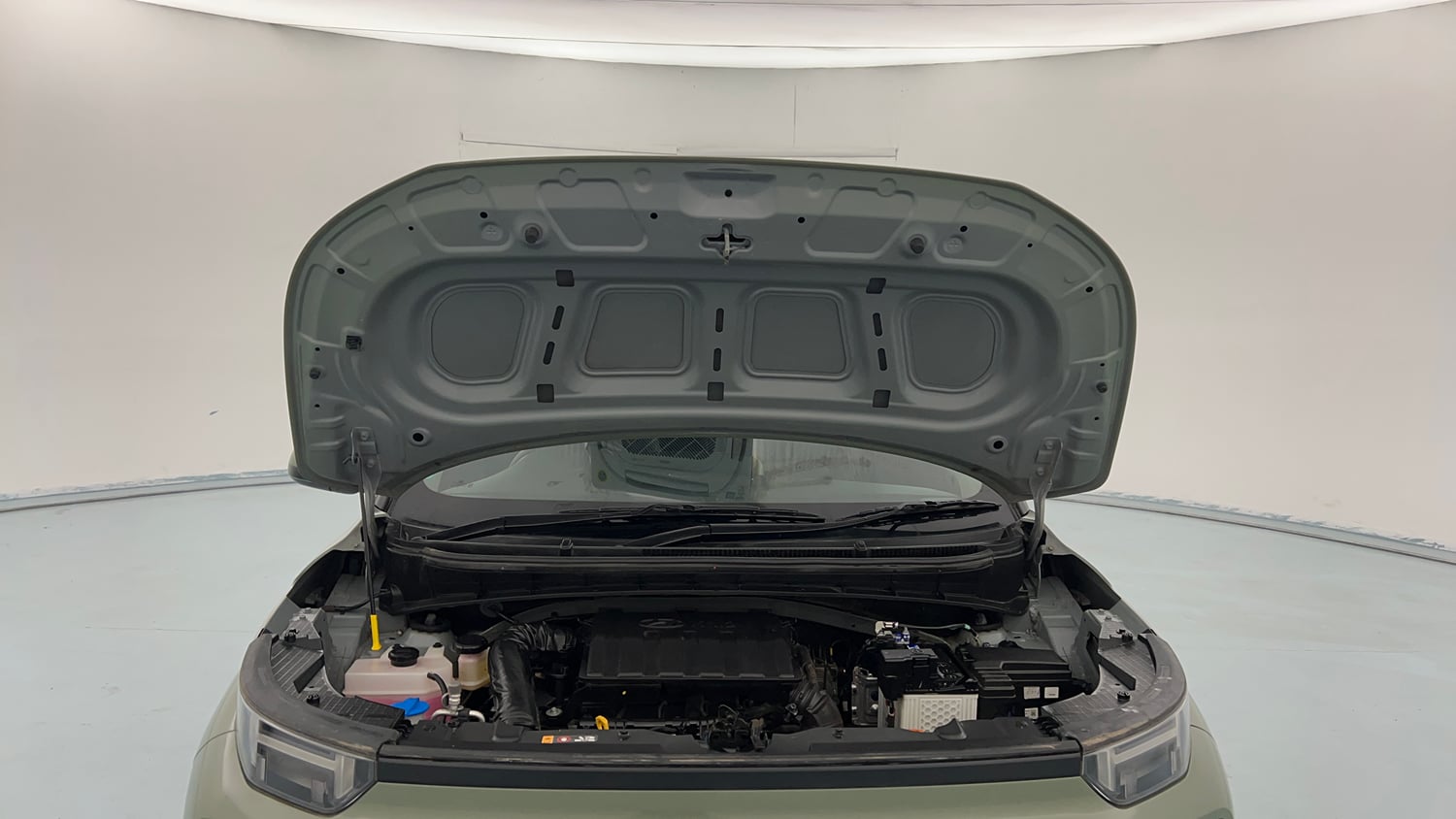 Used 2024 Hyundai Exter S 1.2 MT Petrol Manual engine ENGINE & BONNET OPEN FRONT VIEW