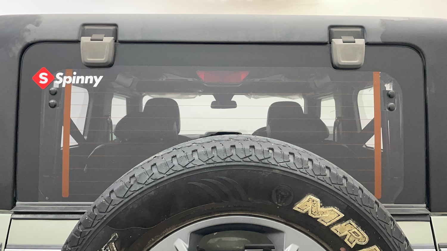 Used 2021 mahindra Thar LX Hard Top Petrol AT 4WD Petrol Automatic exterior BACK WINDSHIELD VIEW