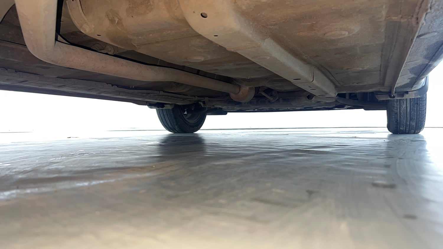 Used 2021 Hyundai Grand i10 Nios Sportz 1.2 Kappa VTVT CNG Cng Manual extra REAR RIGHT UNDERBODY VIEW