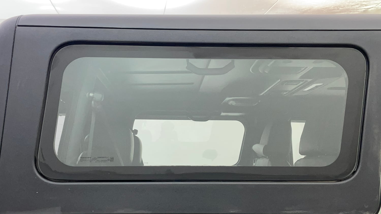 Used 2021 mahindra Thar LX Hard Top Petrol AT 4WD Petrol Automatic interior RIGHT SIDE REAR DOOR CABIN VIEW