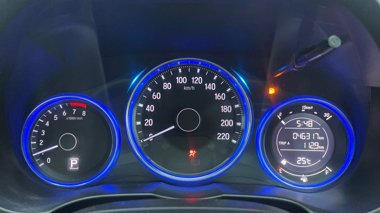 Used 2015 Honda City SV CVT Petrol Automatic interior CLUSTERMETER VIEW