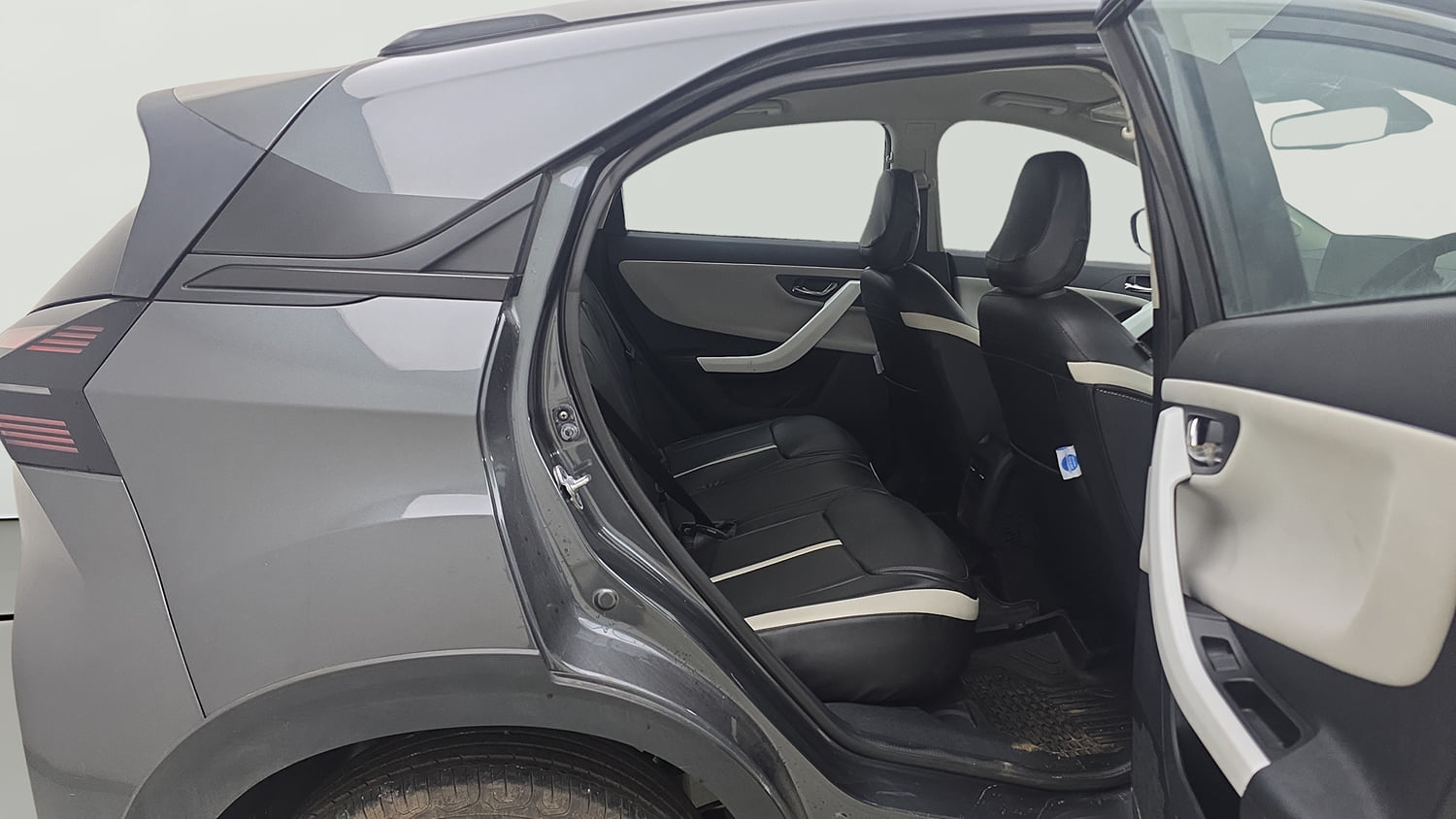Used 2024 Tata Nexon Creative Plus 1.2 Revotron Petrol 6MT Petrol Manual interior RIGHT SIDE REAR DOOR CABIN VIEW