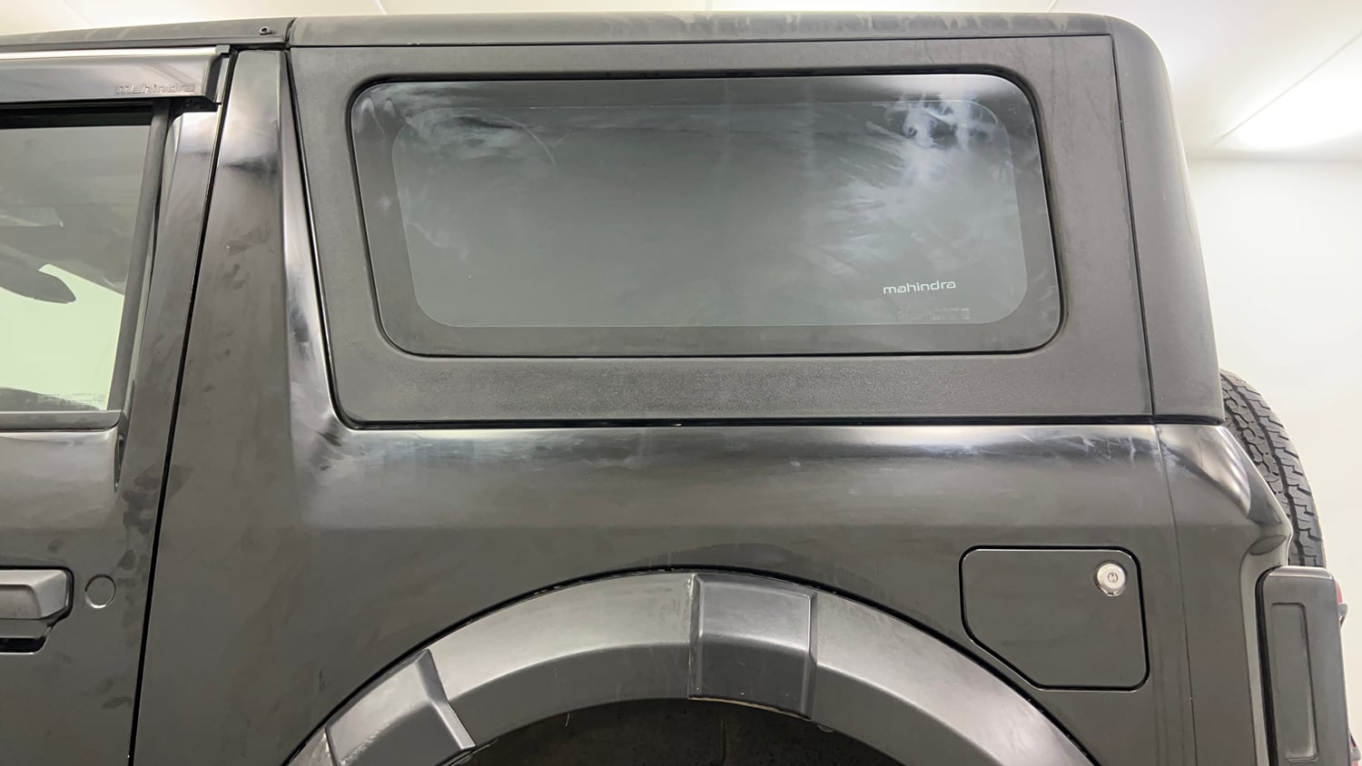 Used 2024 Mahindra Thar LX Hard Top Petrol AT RWD Petrol Automatic interior LEFT REAR DOOR OPEN VIEW