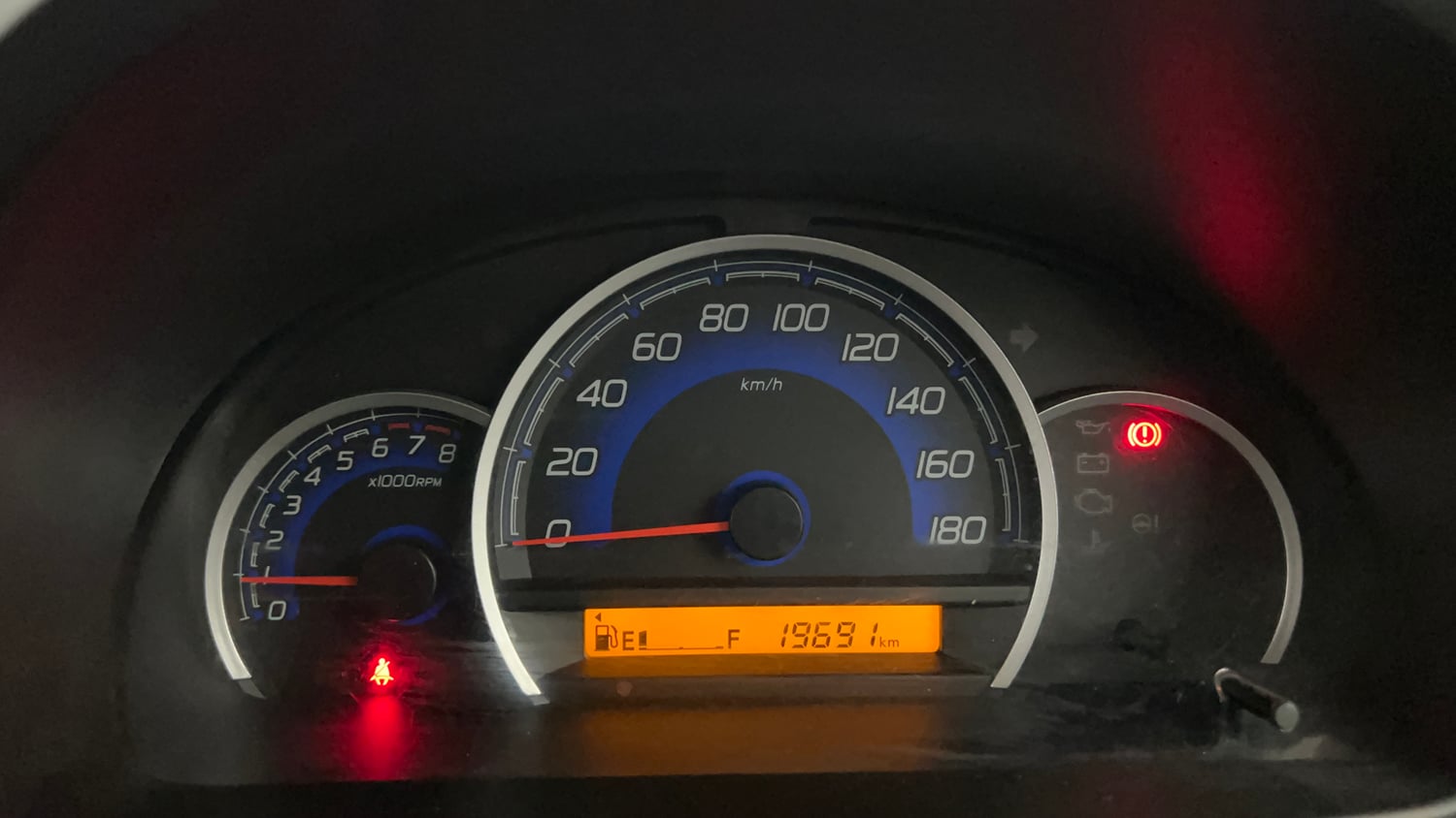 Used 2018 Maruti Suzuki Wagon R VXI Petrol Manual interior CLUSTERMETER VIEW