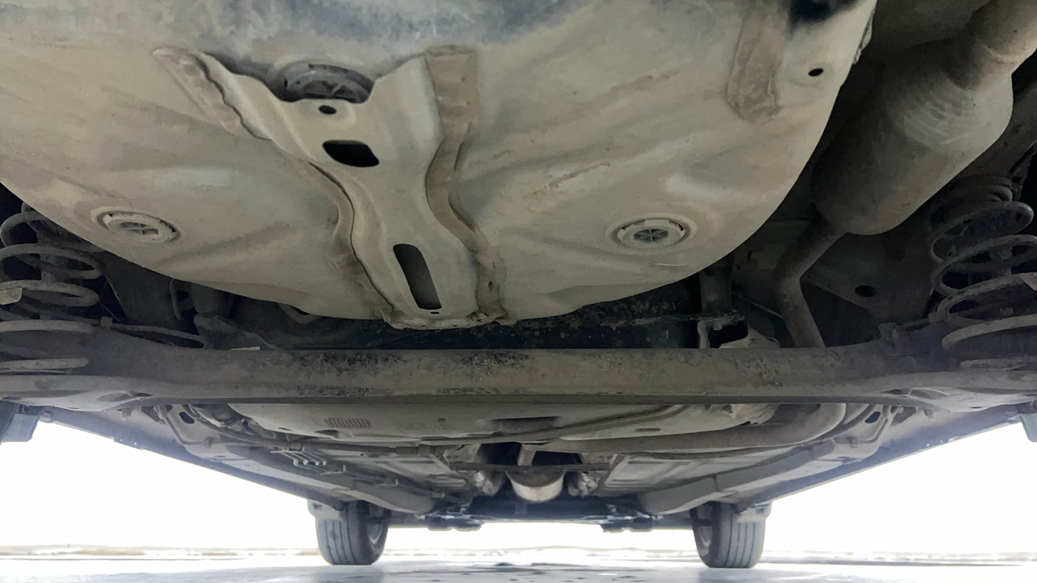 Used 2020 Maruti Suzuki Baleno Zeta Automatic Petrol Automatic extra REAR UNDERBODY VIEW (TAKEN FROM REAR)