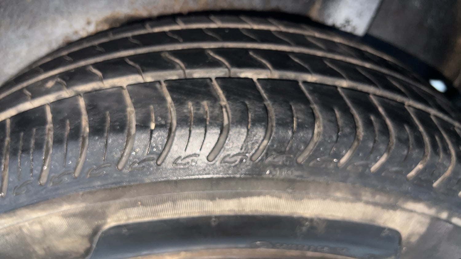 Used 2024 Maruti Suzuki Wagon R VXI 1.0 CNG Cng Manual tyres LEFT REAR TYRE TREAD VIEW