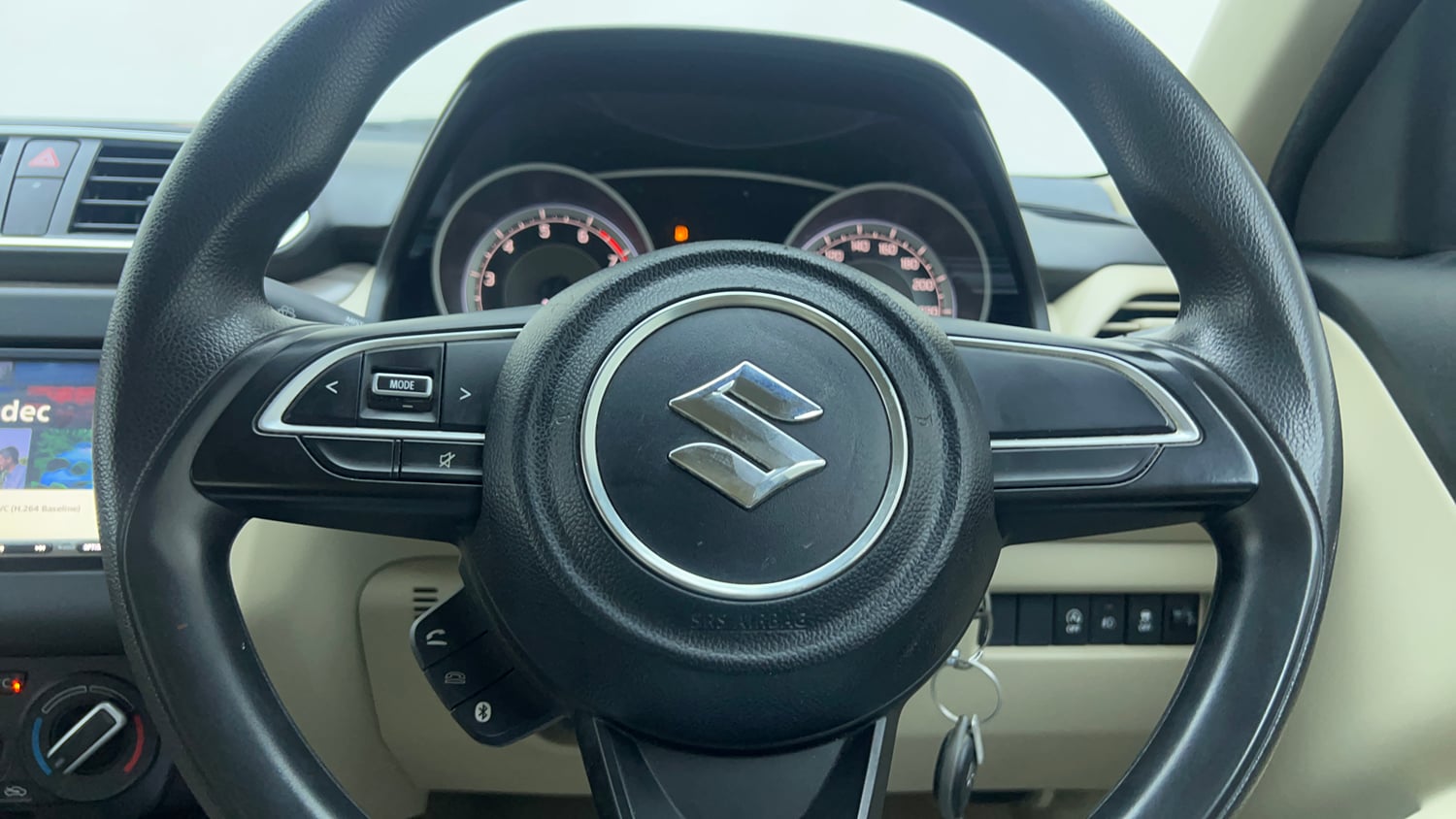 Used 2020 Maruti Suzuki Dzire VXi AGS Petrol Automatic top_features Steering mounted controls