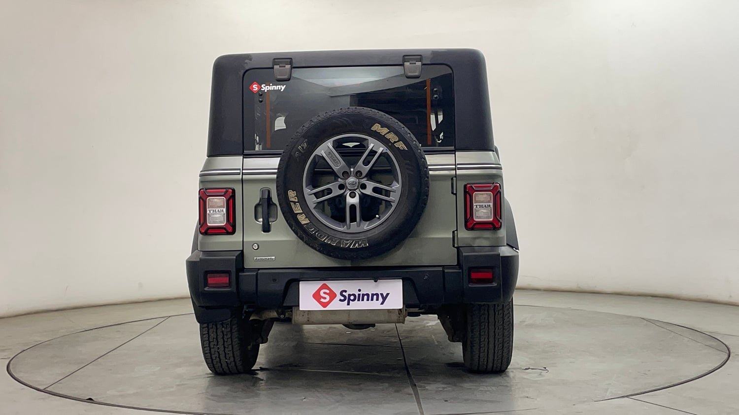 Used 2021 mahindra Thar LX Hard Top Petrol AT 4WD Petrol Automatic exterior BACK VIEW