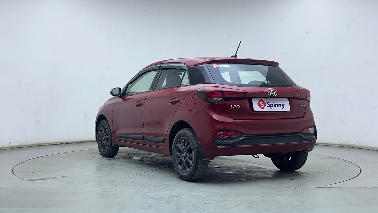 Used 2020 Hyundai Elite i20 Sportz Plus 1.2 Petrol Manual exterior LEFT REAR CORNER VIEW