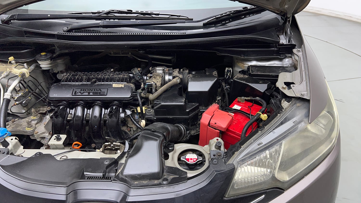Used 2015 Honda Jazz S MT Petrol Manual engine ENGINE LEFT SIDE VIEW