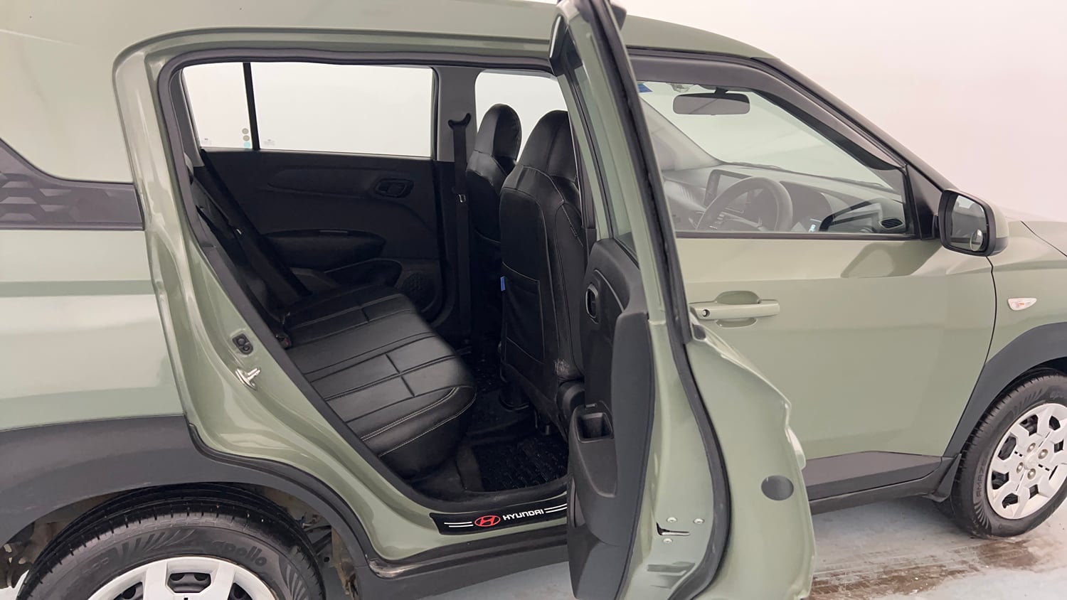 Used 2024 Hyundai Exter S 1.2 MT Petrol Manual interior RIGHT SIDE REAR DOOR CABIN VIEW
