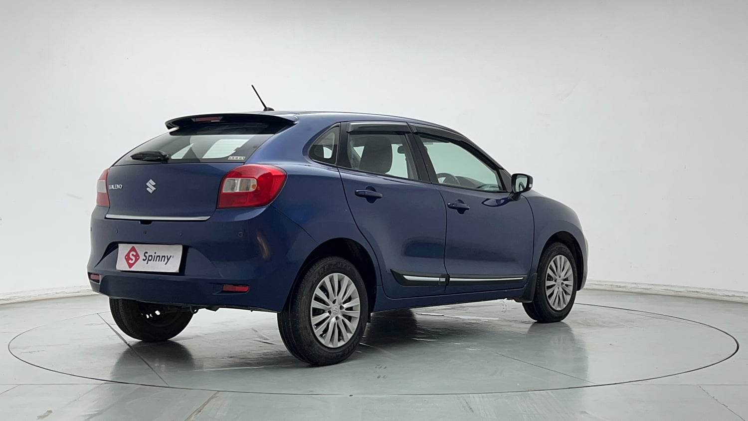 Used 2019 Maruti Suzuki Baleno Delta Petrol Manual exterior RIGHT REAR CORNER VIEW
