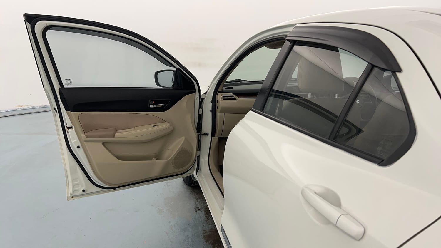 Used 2018 Maruti Suzuki Dzire VXi AMT Petrol Automatic interior LEFT FRONT DOOR OPEN VIEW