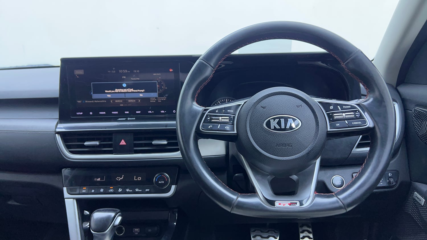 Used 2020 Kia Seltos GTX Plus DCT 1.4 Petrol Automatic interior STEERING VIEW