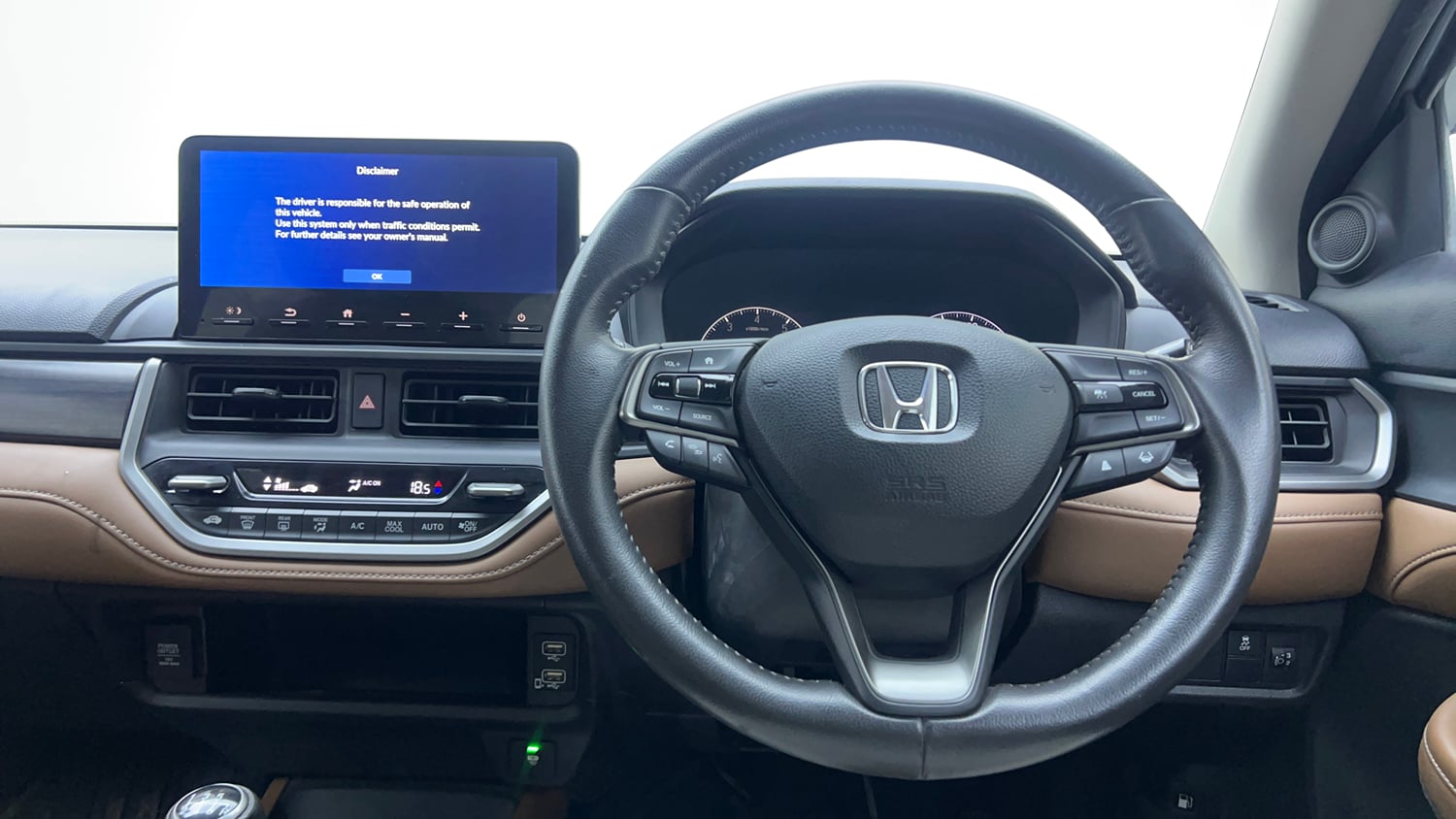 Used 2024 Honda Elevate ZX MT Petrol Manual interior STEERING VIEW