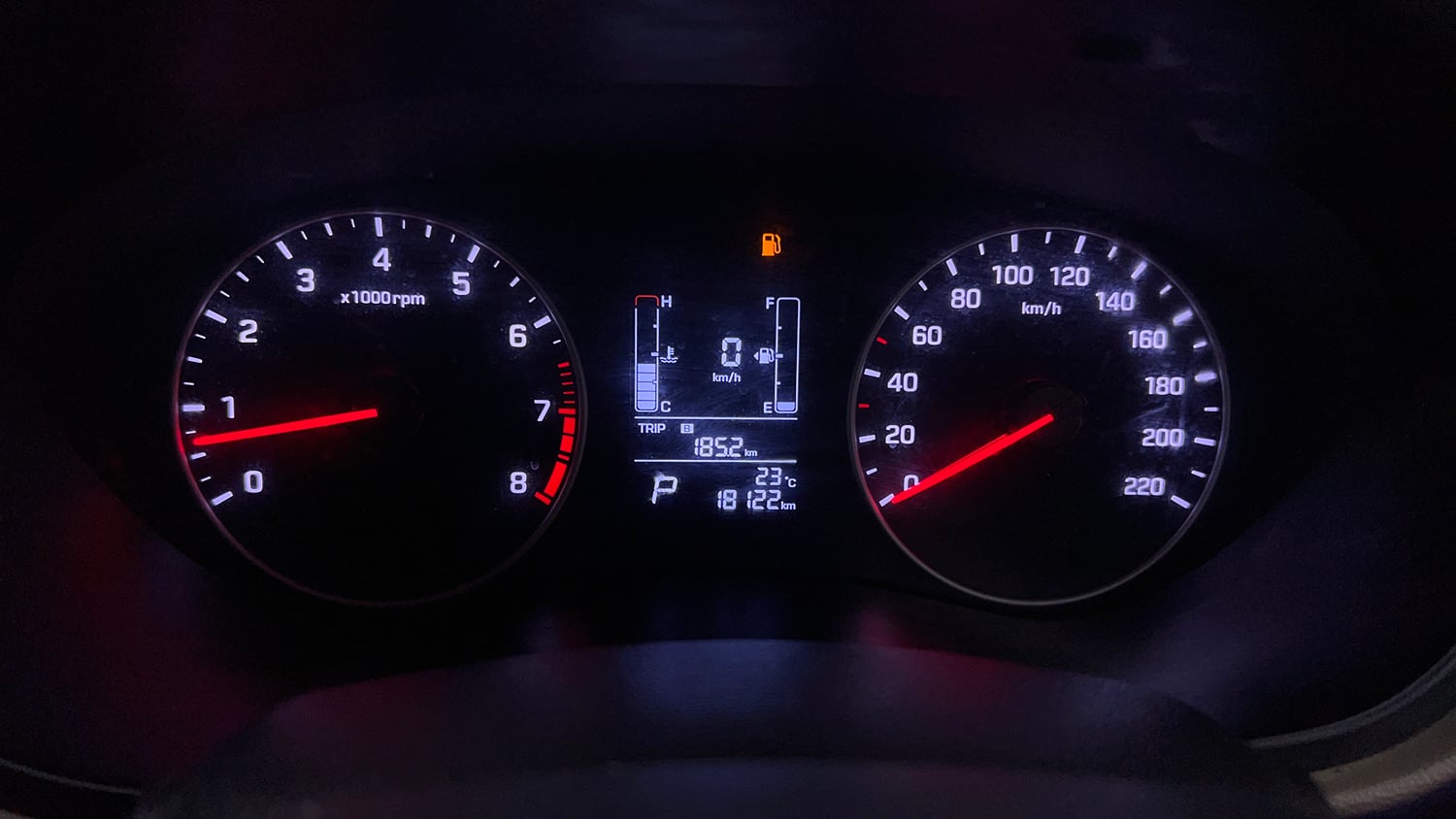 Used 2019 Hyundai Elite i20 Sportz Plus 1.2 CVT Petrol Automatic interior CLUSTERMETER VIEW