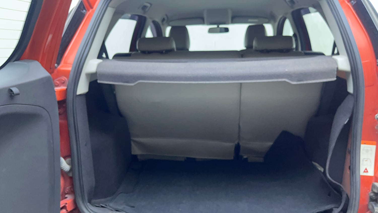 Used 2017 Ford EcoSport Trend+ 1.5L TDCi Diesel Manual interior DICKY INSIDE VIEW