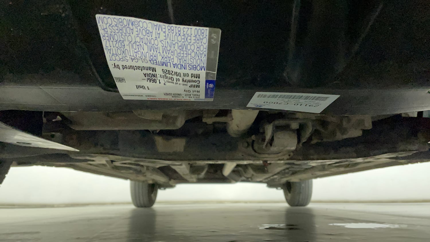 Used 2016 Hyundai Elite i20 Sportz 1.4 CRDI Diesel Manual extra FRONT LEFT UNDERBODY VIEW