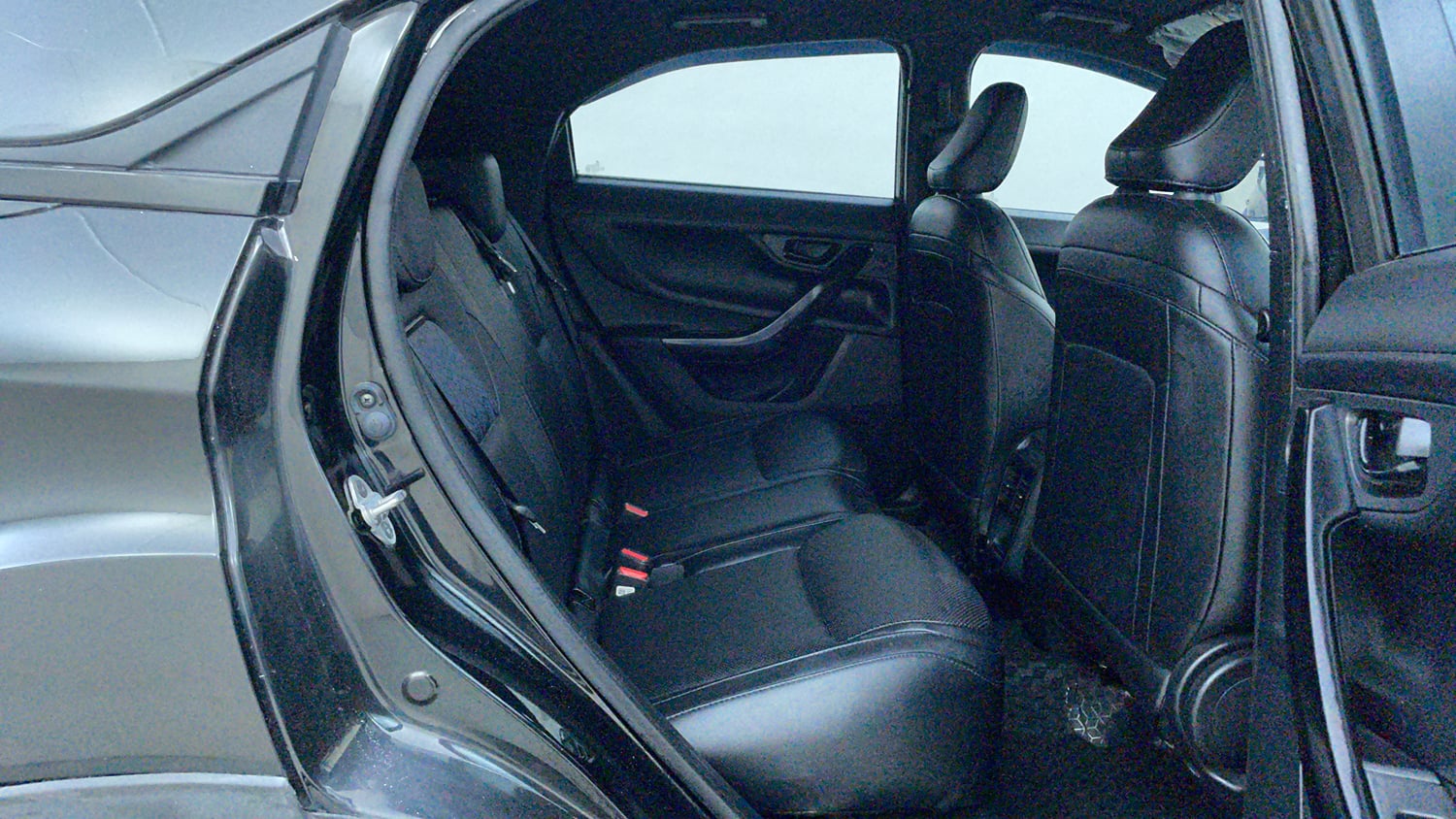 Used 2024 Tata Nexon Creative 1.2 Petrol 6MT Dark Edition Petrol Manual interior RIGHT SIDE REAR DOOR CABIN VIEW