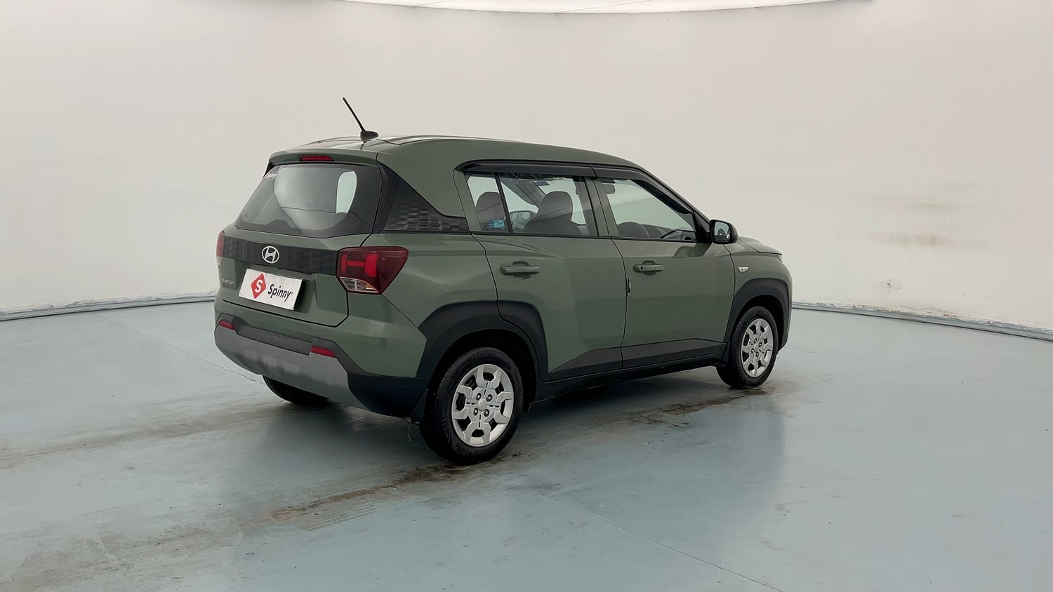 Used 2024 Hyundai Exter S 1.2 MT Petrol Manual exterior RIGHT REAR CORNER VIEW