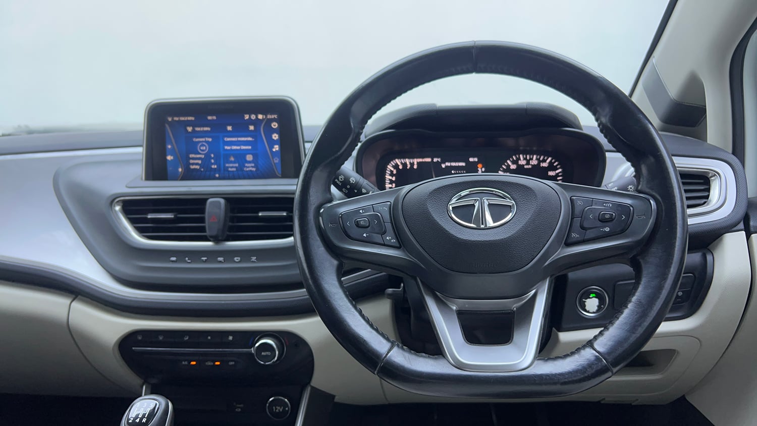 Used 2021 Tata Altroz XZ Petrol Petrol Manual interior STEERING VIEW