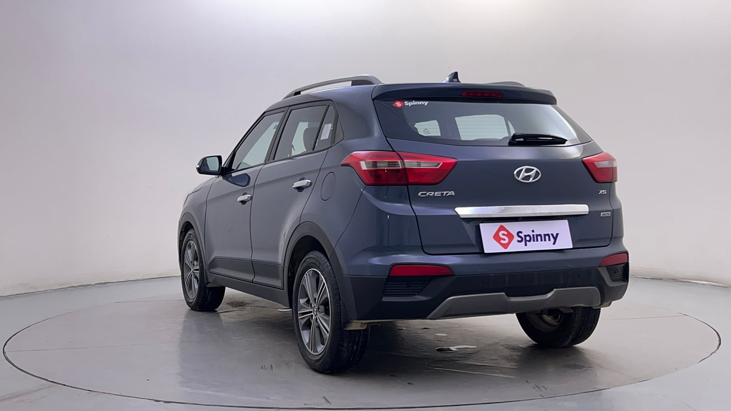Used 2016 Hyundai Creta 1.6 SX Plus AT Petrol Petrol Automatic exterior LEFT REAR CORNER VIEW