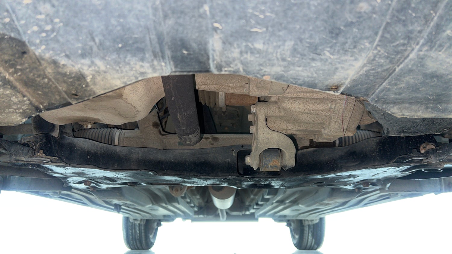 Used 2021 Toyota Urban Cruiser High Grade AT Petrol Automatic extra FRONT LEFT UNDERBODY VIEW