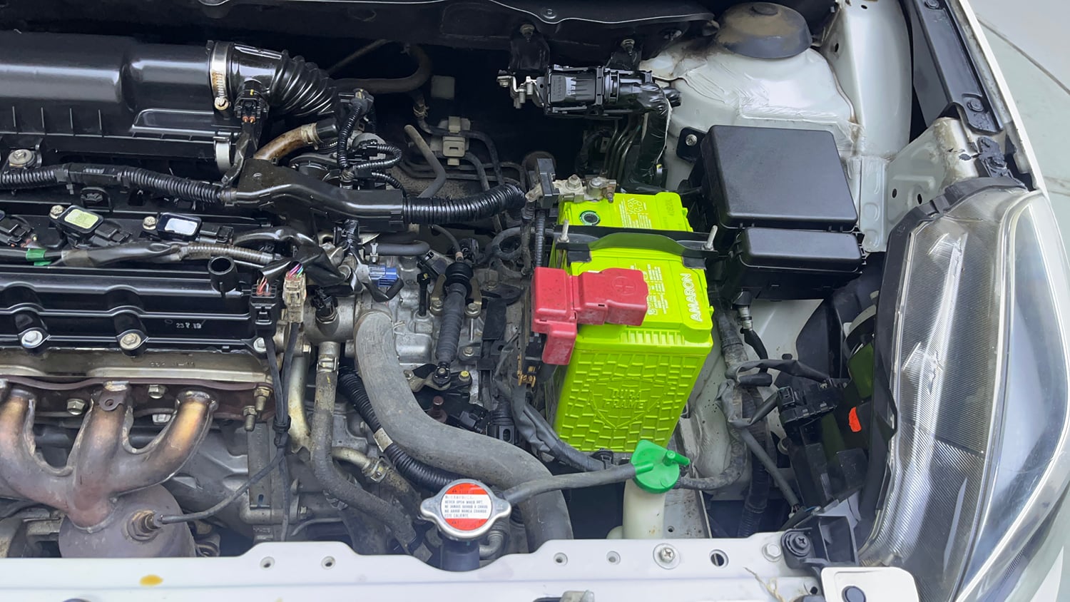 Used 2018 Maruti Suzuki Baleno Alpha 1.2 AT Petrol Automatic engine ENGINE LEFT SIDE VIEW