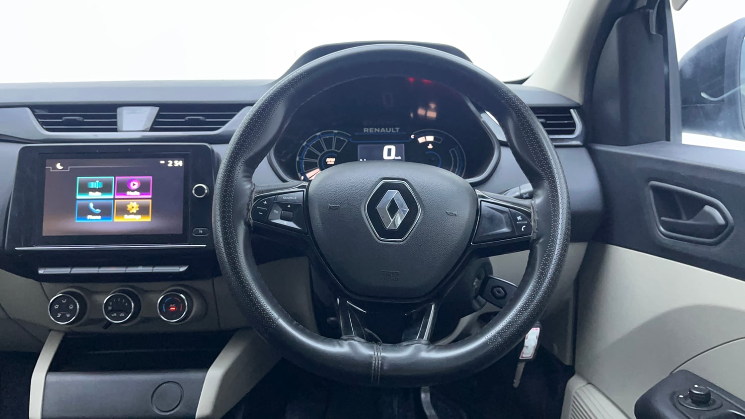 Used 2023 Renault Triber RXT EASY-R AMT Petrol Automatic interior STEERING VIEW