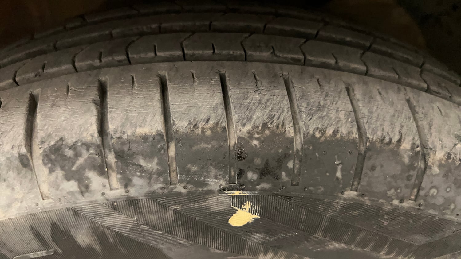 Used 2019 Maruti Suzuki Swift ZXi Plus Petrol Manual tyres RIGHT FRONT TYRE TREAD VIEW