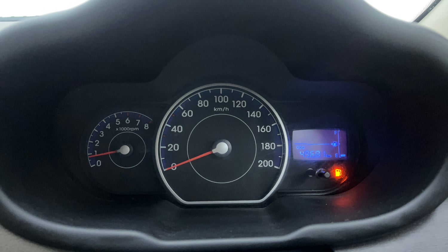 Used 2014 Hyundai i10 Era 1.1 iRDE2 Petrol Manual interior CLUSTERMETER VIEW