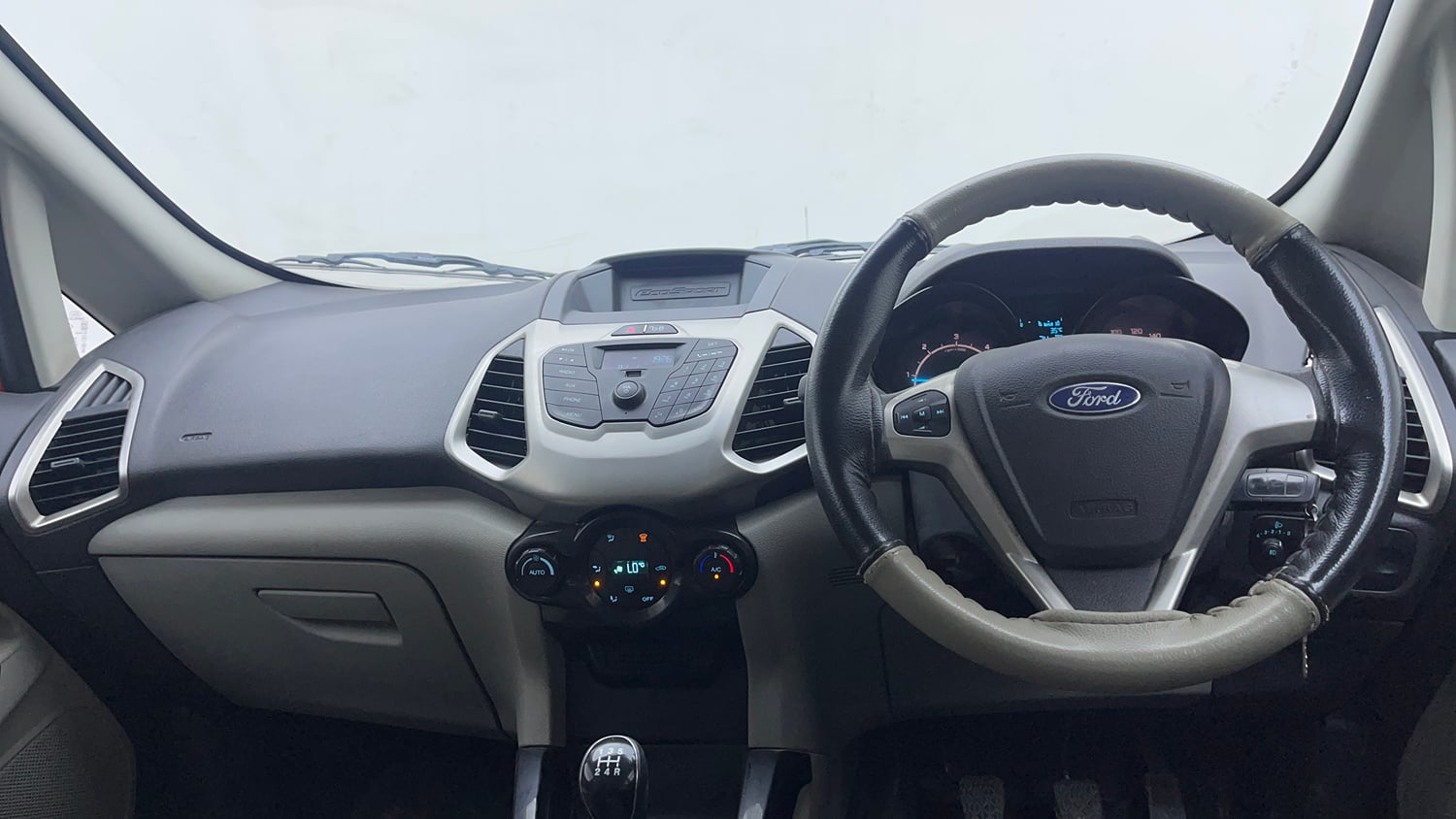 Used 2017 Ford EcoSport Trend+ 1.5L TDCi Diesel Manual interior DASHBOARD VIEW