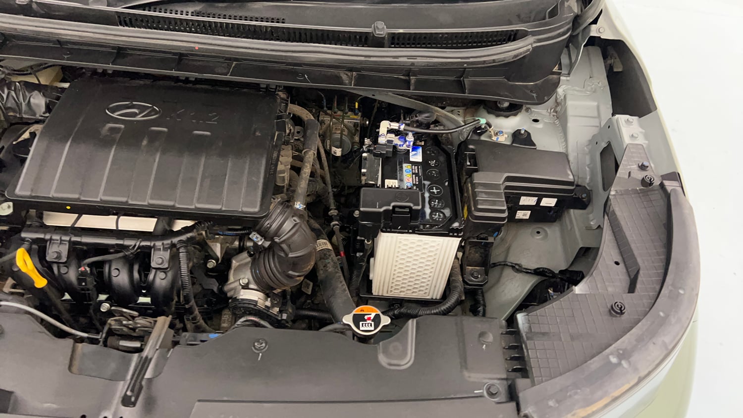 Used 2024 Hyundai Exter S 1.2 MT Petrol Manual engine ENGINE LEFT SIDE VIEW