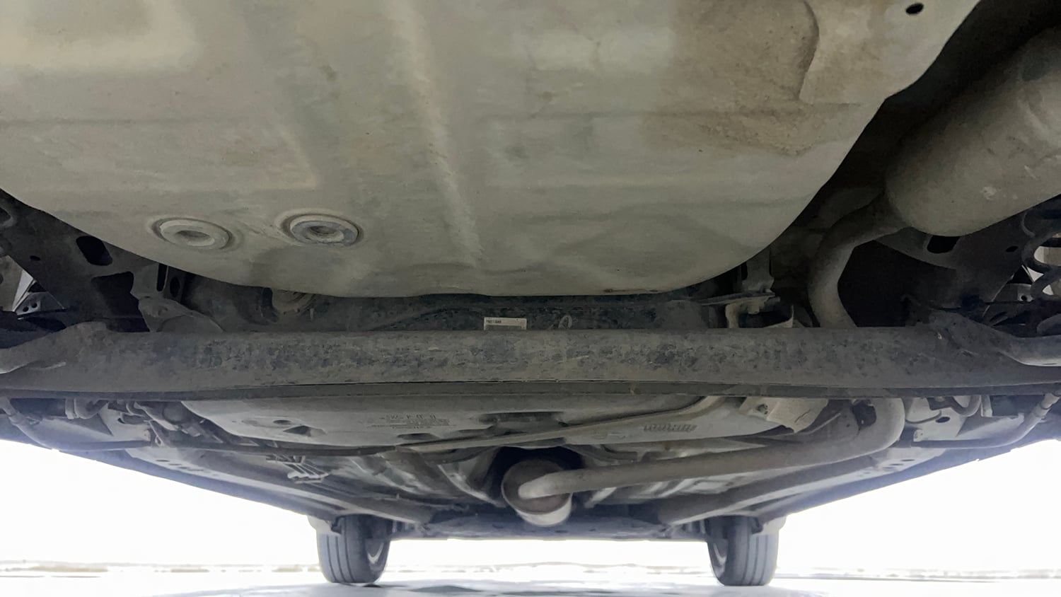 Used 2022 Maruti Suzuki Celerio ZXi Plus AMT Petrol Automatic extra REAR UNDERBODY VIEW (TAKEN FROM REAR)