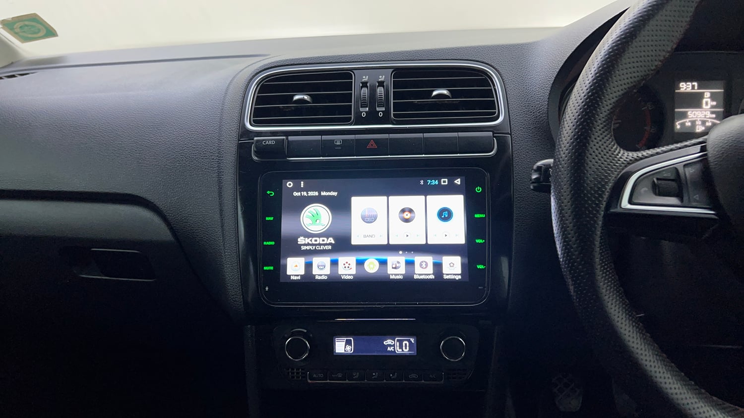 Used 2021 Skoda Rapid Style Petrol Manual top_features Touch screen infotainment system
