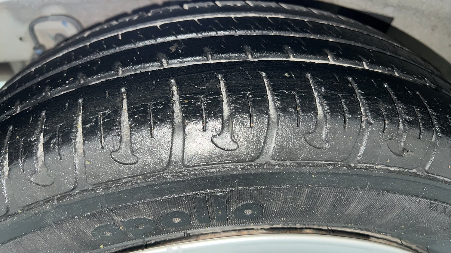 Used 2019 Hyundai Grand i10 Magna 1.2 Kappa VTVT Petrol Manual tyres RIGHT REAR TYRE TREAD VIEW