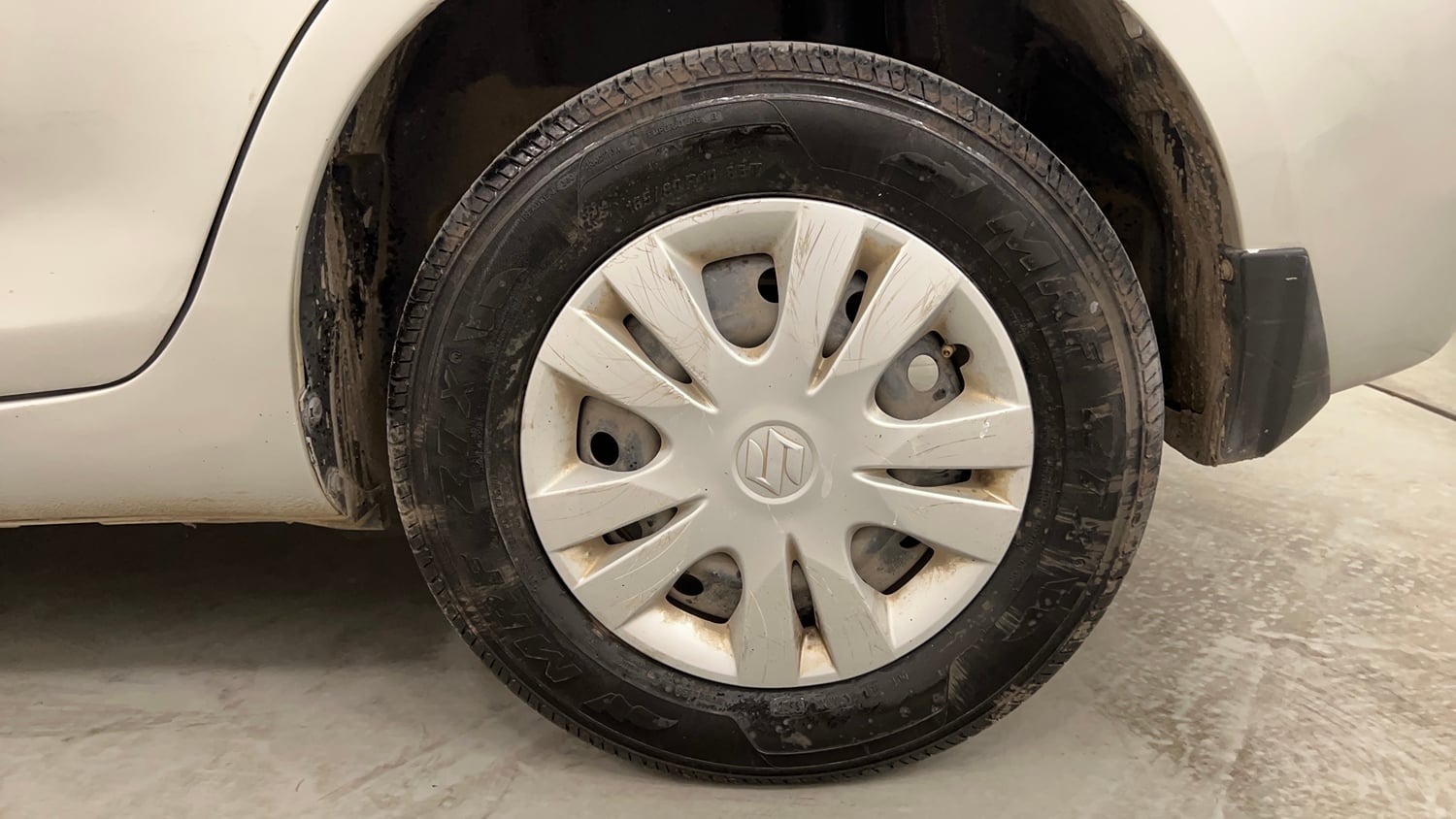 Used 2013 Maruti Suzuki Swift Dzire Automatic Petrol Automatic tyres LEFT REAR TYRE RIM VIEW